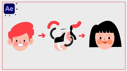 【Ae教程】After Effects 教程中的面部变形