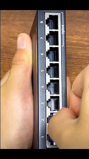 How the network switch ASMR 8-port to Gigabit ethernet too switch | ROAD LIFE