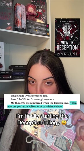 Deception Trilogy: Adrian Volkov's Dark Romance Begins