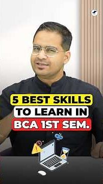💥5 Best Skills To Learn In 2025 | BCA 1st Semester Students 2025! #shorts #bca #bcacourse #bcajobs