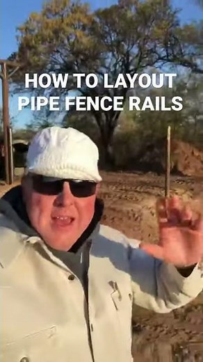 HOW TO LAYOUT PIPE FENCE RAILS - CUSTOM PIPE ENTRANCE