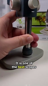 How powerful is Celestron Lab's Microdirect 1080P HDMI handheld digital microscope?