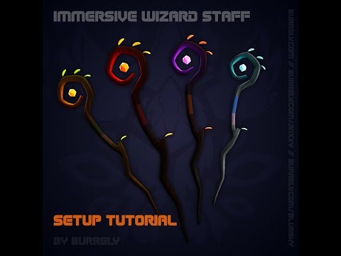 Immersive Wizard Staff VRChat Setup Tutorial