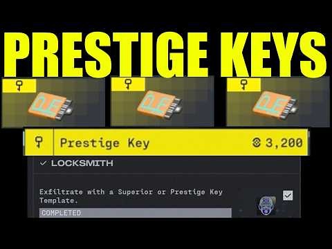 Marathon - How to get Gold Keys (Prestige keys) | Exfiltrate with a Superior or Prestige Key templat