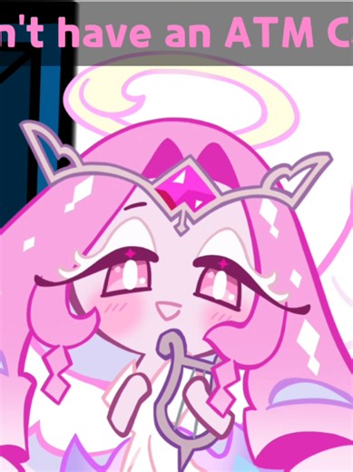 She doesn't need an ATM Card for that #cookierunkingdom #mysticflourcookie #eternalsugarcookie #ovenheadcookie #samandcat