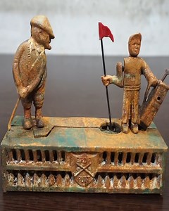 274K views · 75 reactions | 1920's Mechanical Coin Bank Restoration | DIY & Crafts USA | Facebook