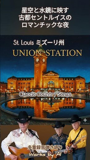 セントルイスでハンクウィリアムスを歌う #country #countryandwestern #多重録音弾き語り#クラッシックカントリーソング#アメリカ旅行