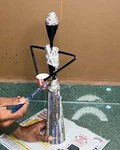 39K views · 201 reactions | African Figure DIY Newspaper craft _ Recycled #newspaper #doll | Deep's CRAFT | Facebook