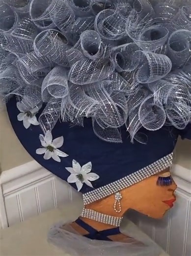 DM IF you want a custom DIVA Wreath give me a themes and watch my work anaze you! #crafts #deco #wreathmaking #fyp