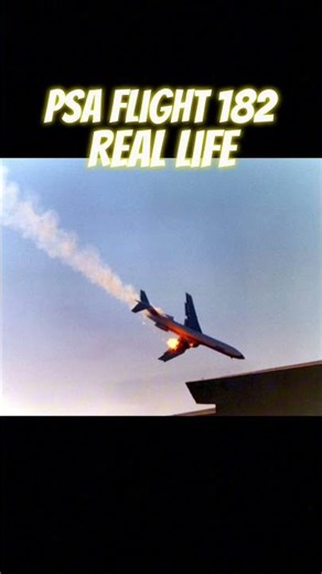 PSA Flight 182 Real Vs Animation
