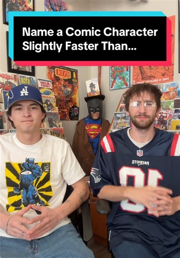 Name A Comic Character Slightly Faster Than… #dccomics #dc #marvel #marvelcomics #comics