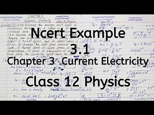 Ncert Example 3.1, Chapter 3, Current Electricity, Class 12 Physics