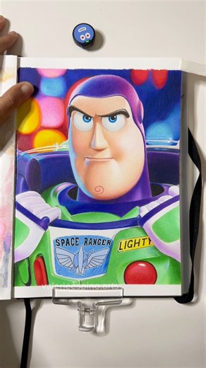 18K views · 758 reactions | ASMR Drawing Buzz Lightyear from Toy Story #sketchbook | valerieespino.arts | Facebook