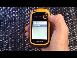 Garmin eTrex10 GPS - Navigating to waypoints
