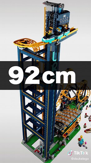 驚愕のレゴジェットコースターの世界