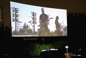 Here Is What METALLICA's First Drive-In Concert Looked Like