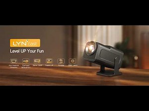 LYNCAST HY320 Mini Projector with Wifi and Bluetooth