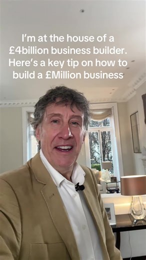 Key Tip for Building a Million Pound Business