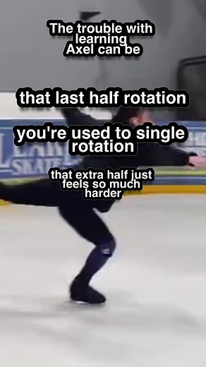 That last piece of rotation can come from how Axel generates torque from its edge. What we sometimes call the flywheel technique. If you know how it works, rotation isn’t that hard. Along with a good air position and the other steps of Axel in a good place a full Axel can feel achievable and actually quite easy in the end. Comment “R8” if you want more details of the Axel R8 program. (Closes Friday) ︵‿︵‿︵‿︵‿︵‿︵‿︵‿︵‿︵ 𝘍𝘰𝘭𝘭𝘰𝘸 𝘮𝘦 𝘧𝘰𝘳 𝘮𝘰𝘳𝘦 @𝘪𝘚𝘬𝘢𝘵𝘦𝘊𝘰𝘢𝘤𝘩 ⠀ 𝙄’𝙢 𝙤𝙣 𝙔𝙤𝙪𝙏