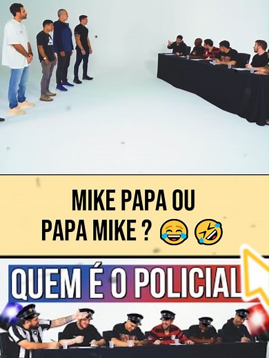 Quando o jogo é descobrir quem é o 🕵️‍♂️ policial! Será que eles sabem o que significa Mike Papa? 🤔😂 Assista e descubra! #AquelesCaras #MikePapa #DescubraOPolicial #Comédia #CortesEngraçados #ParaVocê