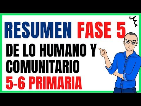 Campo formativo: De lo Humano y lo Comunitario. Fase 5. Educación primaria (quinto y sexto grados).
