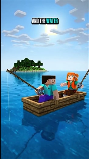 The Most Beautiful Sunset in Minecraft! A Relaxing View 🎣