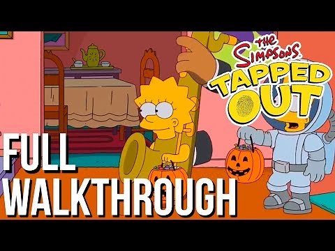The Simpsons: Tapped Out - Saxophone Lisa - FULL WALKTHROUGH