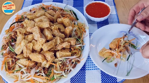 2.1K views · 39 reactions | Golden-fried firm tofu tossed with...