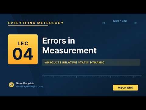 LEC 04 Errors in Measurement