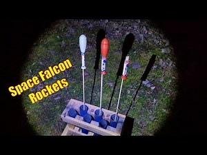 Space Falcon rockets (Winda Fireworks)