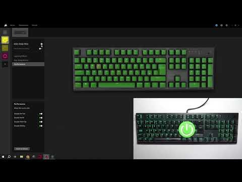 How to Change USB Wired Pooling Rate on Corsair K60 Pro