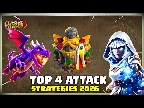 Top 4 Best Th16 Attack Strategies with Army Links 2026 | Clash of Clans