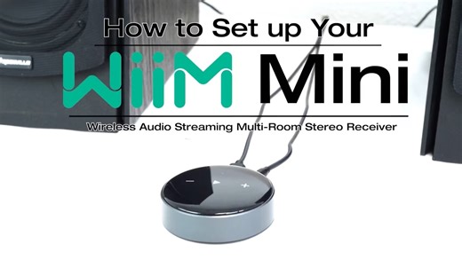 Watch How To Set Up Your WIIM MINI on Amazon Live