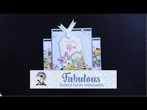 Fabulous Folded #24: Waterfall Card Cutting Dies by Hot Off The Press