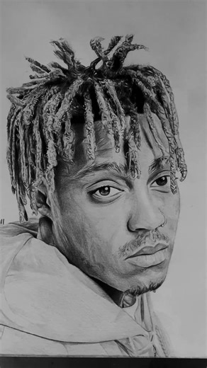 Juice wrld drawing #viralshort #viral #art #music