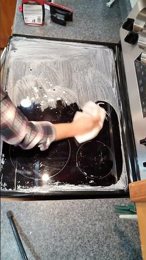 Let's Clean a Glass Top Stove ✨ | Quick & Easy Kitchen Hack Tips #GlassTopStove #KitchenCleaning