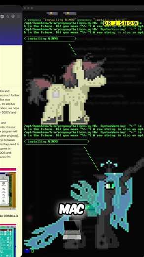 Install Windows 98 on M1 Mac with DOSBox-X #shorts