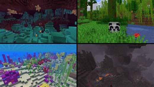 Top 5 biomes for high loot in Minecraft