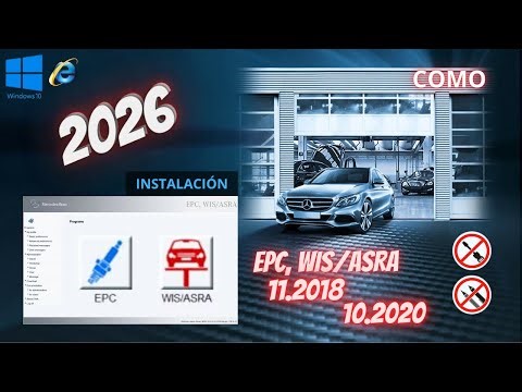 Instalación y activación (Completa) EPC, WIS/ASRA (Windows 10) Mercedes-Benz (Paso a paso)
