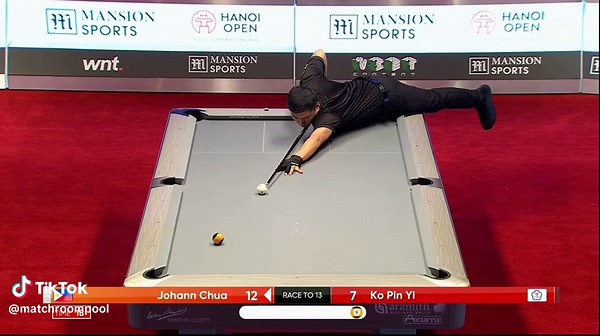 The shot that crowned a champion ✨ Last year, Johann Chua captured the Hanoi Open crown — his first Matchroom Major title! #HanoiOpenPool 🇻🇳