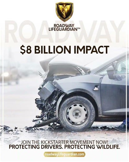 Wildlife Collisions Cost $8 Billion a Year | Road Safety Awareness | Roadway LifeGuardian