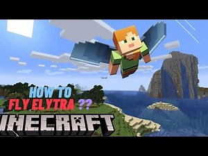 how to fly elytra in minecraft java edition