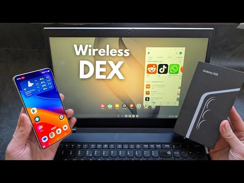 Samsung S26 / S26 Ultra - Wireless DEX on PC / Laptop -How to Connect & Use Laptop Screen as Monitor