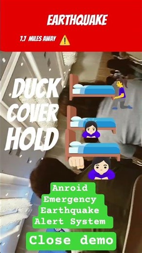 Anroid Emergency Earthquake Alerts System (Google, Remale, Google Pixel, & Tablet) #earthquake *no*