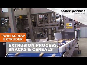 Baker Perkins' Extrusion Processes for Snacks and Cereals