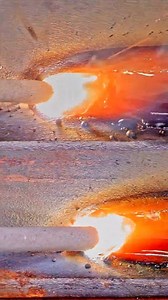 Basic electrode welding in horizontal position #weldingcreativeandcrafts #welder #welding | Welding Creative & Crafts