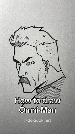 How to Draw Omni-Man from Invincible: Easy Tutorial