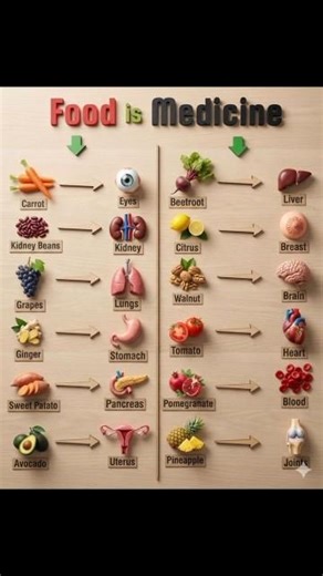 Food is Medicine 🍎 | Eat These Foods for Healthy Organs