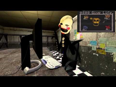 [SFM][FNAF] Puppet plays mini games