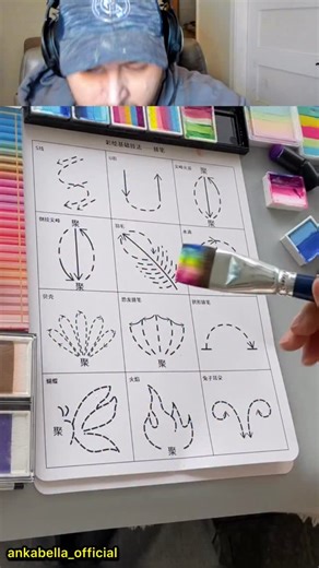 David Ralph Rubino on Instagram: "How to paint a rainbow"